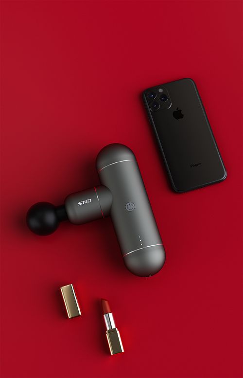 產品渲染的魅力 揭秘第三代高端筋膜槍的視覺與科技碰撞